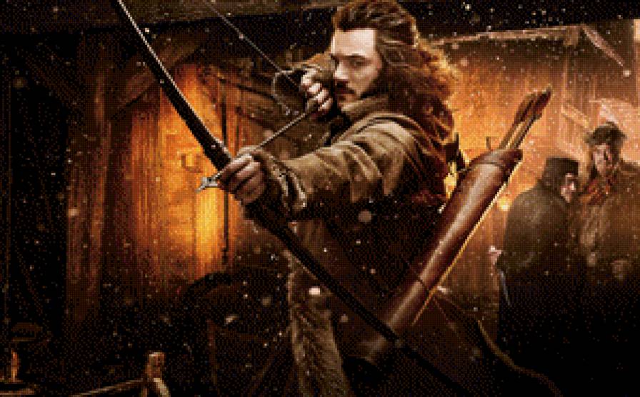 Бард лучник - хоббит, бард, лучник - предпросмотр