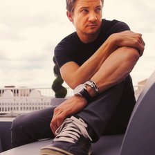 Схема вышивки «Джереми Реннер»