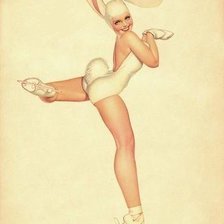 Схема вышивки «на коньках»