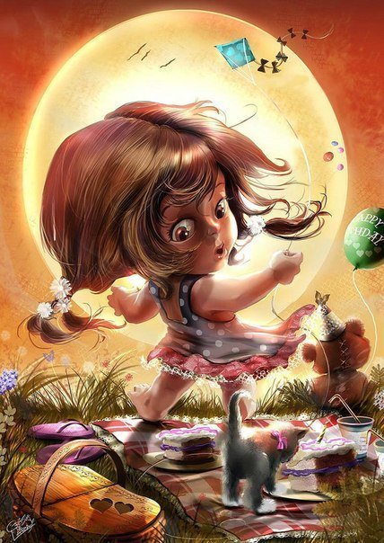 пикник - дети - оригинал