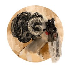 Схема вышивки «козерог»