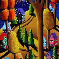 Схема вышивки «картина»