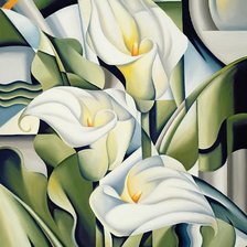 Схема вышивки «цветы»