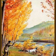 Схема вышивки «cacciatori»