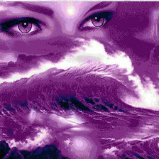 Схема вышивки «прибой»