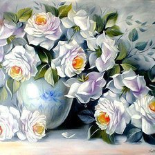 Схема вышивки «розы»