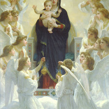 Схема вышивки «ангелы»