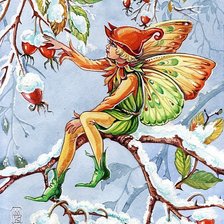 Схема вышивки «Мальчик-фей»