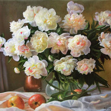 Схема вышивки «piwonie»