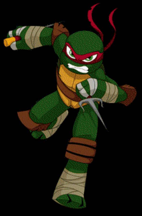 Раф - tmnt, раф, черепашки-ниндзя, рафаэль - предпросмотр