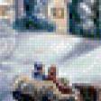 Предпросмотр схемы вышивки «Зимний пейзаж» (№558255)