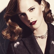 Схема вышивки «Эмма Уотсон»