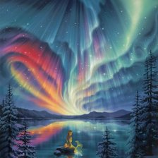 Схема вышивки «сказочная ночь»