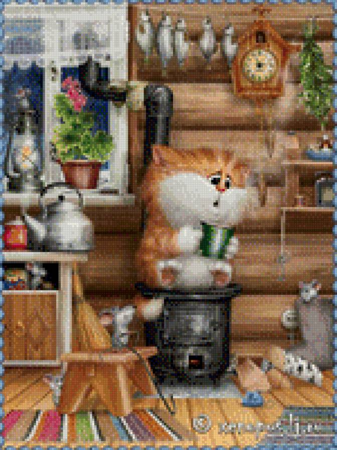 удивленный котэ - кошки - предпросмотр