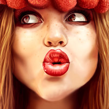 Схема вышивки «Tutti Frutti Lichi»