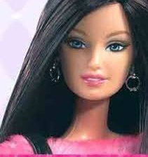 Схема вышивки «Барби»