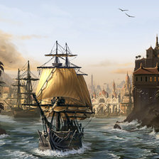 Схема вышивки «порт»