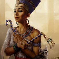 Схема вышивки «Клеопатра»
