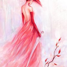 Схема вышивки «Красота женщины»