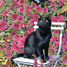 Схема вышивки «модель»