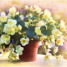 Схема вышивки «букет в вазе»