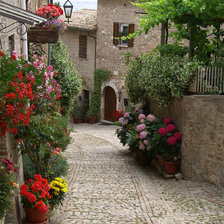 улочка италии