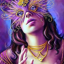 Схема вышивки «в маске»