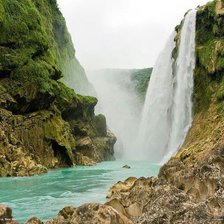 Схема вышивки «водопад»