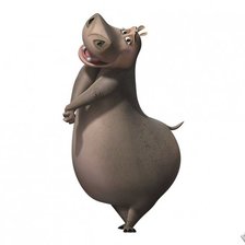 Схема вышивки «м/ф мадагаскар»