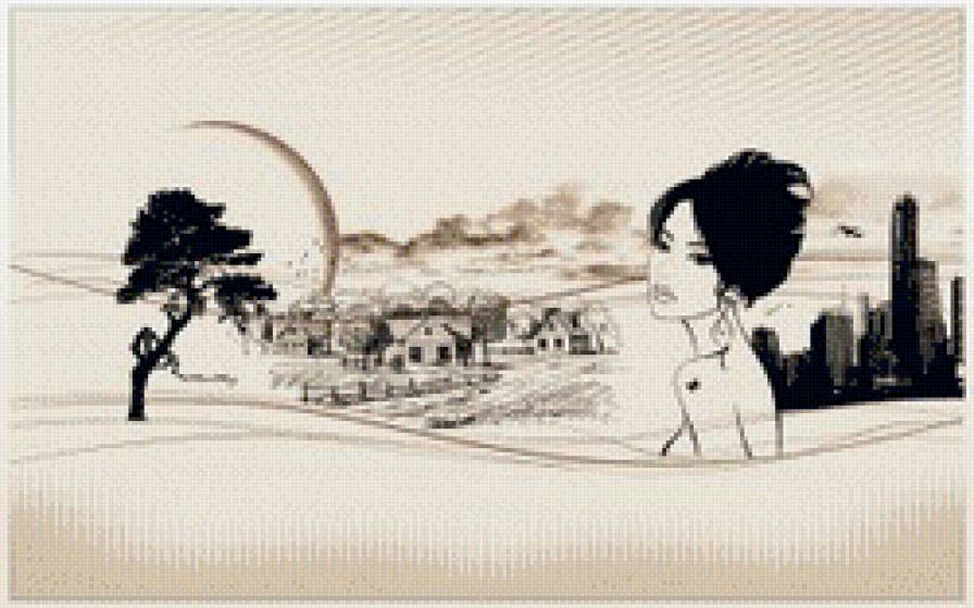 №559894 - архитектура, монохром, красота, женщина - предпросмотр