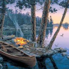 Схема вышивки «На природе»