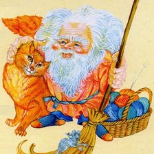 Схема вышивки «домовой»