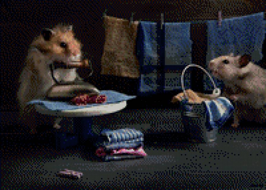 большая стирка - хомяки - предпросмотр