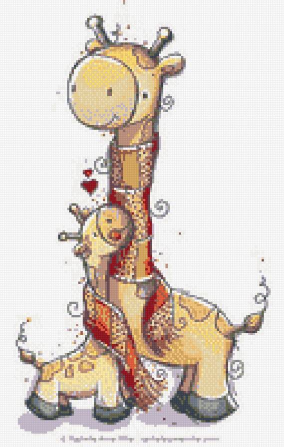 мамина любовь - зима, животные - предпросмотр