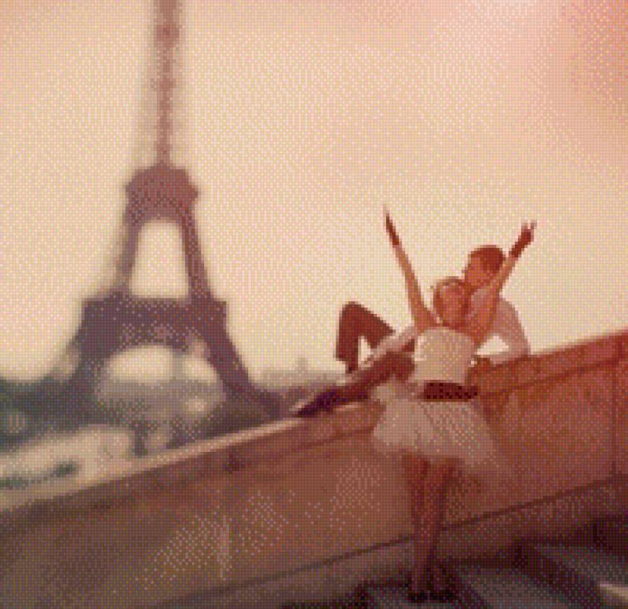 романтический вечер - париж, франция - предпросмотр