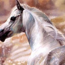 Схема вышивки «Лошадь»