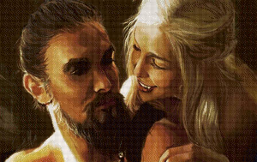 кхал и дайнерис - игра престолов - предпросмотр