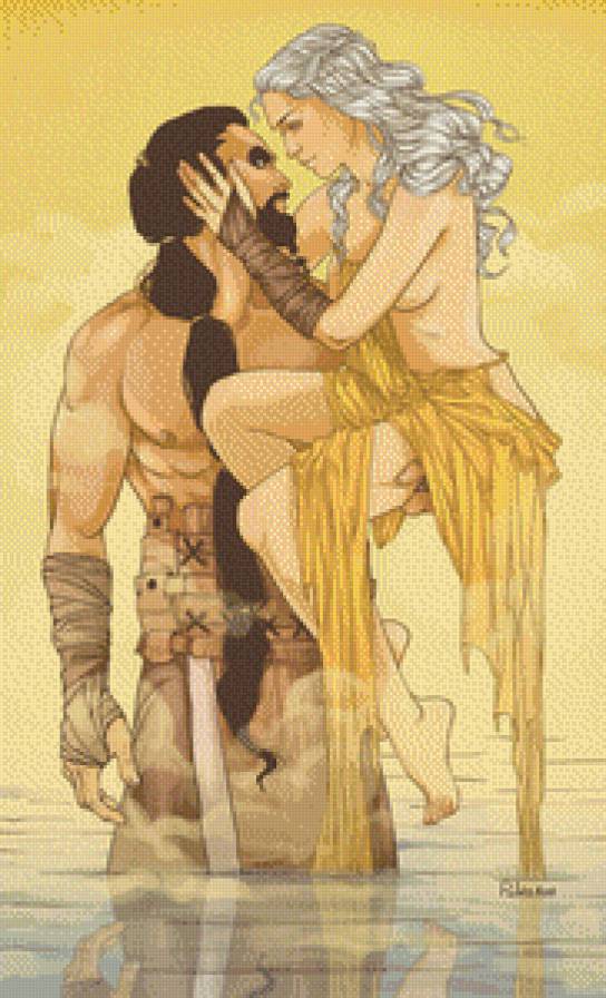 кхал и кхалиси - игра престолов - предпросмотр