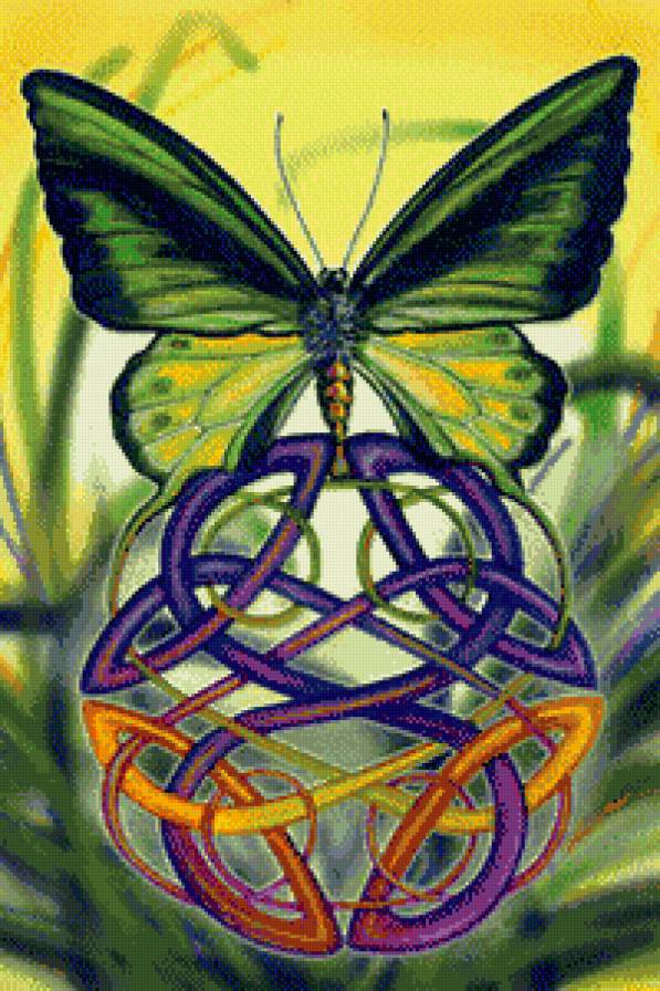 Серия "Тотем" - бабочки, тотем - предпросмотр