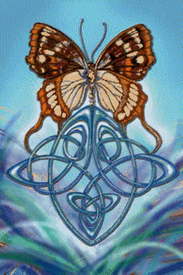 Серия "Тотем" - бабочки, тотем - предпросмотр