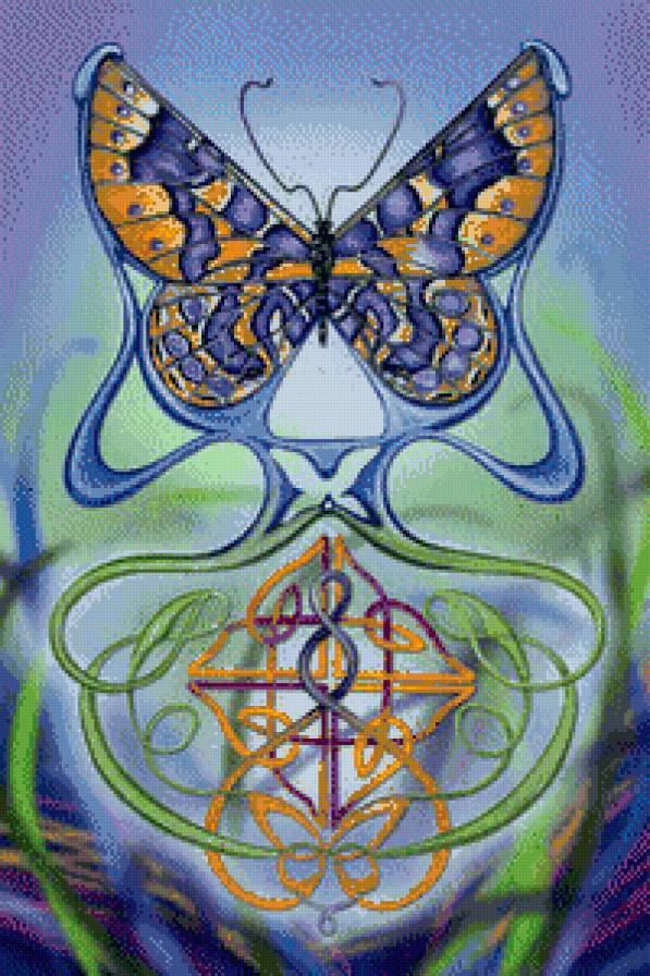 Серия "Тотем" - бабочки. тотем - предпросмотр