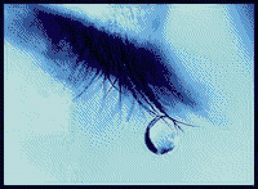 ГРУСТЬ - лицо, слеза, девушка - предпросмотр