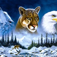 Схема вышивки «картина»