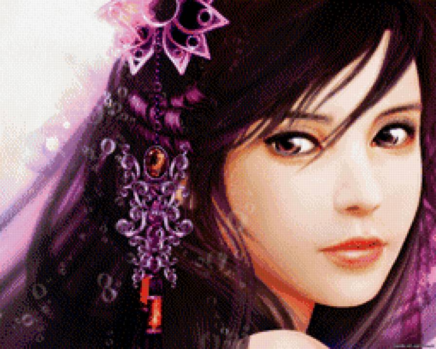 Девушка - фэнтези, девушка, красавица - предпросмотр