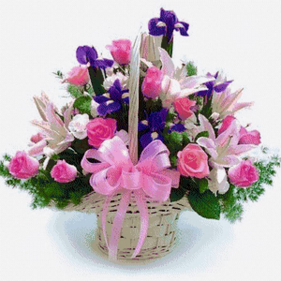 цветы в подарок - цветы, картина, картины - предпросмотр