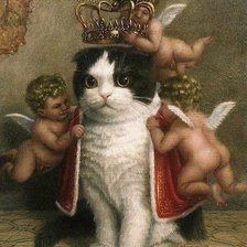 Схема вышивки «Король Всея квартиры»