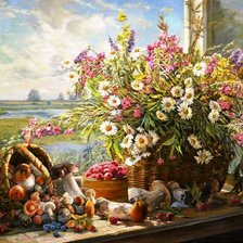 Схема вышивки «пано родные просторы»