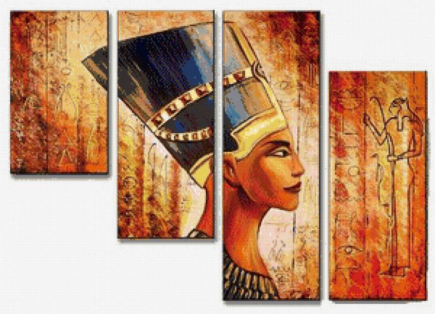 египет - полиптих, египет, пано - предпросмотр