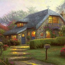 уютный домик