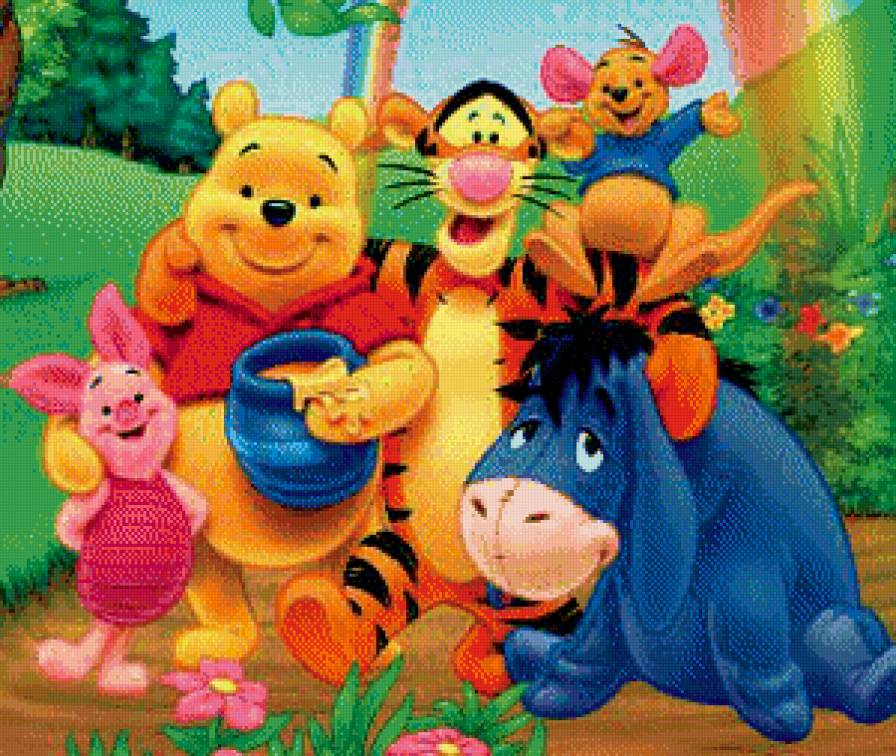 Винни-пух - мультфильмы, детям, дисней - предпросмотр